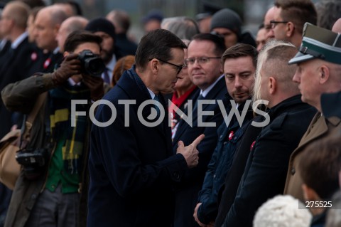  12.11.2022 WARSZAWA<br />
UROCZYSTOSCI POGRZEBOWE PREZYDENTOW RP NA UCHODZSTWIE<br />
N/Z PREMIER MATEUSZ MORAWIECKI<br />
FOT. MARCIN BANASZKIEWICZ/FOTONEWS  