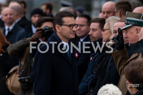  12.11.2022 WARSZAWA<br />
UROCZYSTOSCI POGRZEBOWE PREZYDENTOW RP NA UCHODZSTWIE<br />
N/Z PREMIER MATEUSZ MORAWIECKI<br />
FOT. MARCIN BANASZKIEWICZ/FOTONEWS  