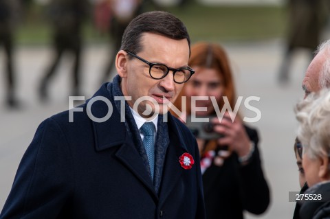  12.11.2022 WARSZAWA<br />
UROCZYSTOSCI POGRZEBOWE PREZYDENTOW RP NA UCHODZSTWIE<br />
N/Z PREMIER MATEUSZ MORAWIECKI<br />
FOT. MARCIN BANASZKIEWICZ/FOTONEWS  