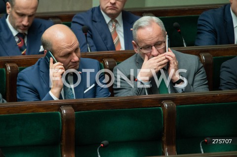  13.12.2022 WARSZAWA <br />
68. POSIEDZENIE SEJMU RP<br />
DEBATA NAD WNIOSKIEM O ODWOLANIE MINISTRA SPRAWIEDLIWOSCI ZBIGNIEWA ZIOBRO<br />
N/Z SZYMON SZYNKOWSKI VEL SEK ADAM NIEDZIELSKI<br />
 