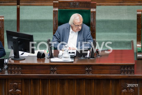  13.12.2022 WARSZAWA <br />
68. POSIEDZENIE SEJMU RP<br />
DEBATA NAD WNIOSKIEM O ODWOLANIE MINISTRA SPRAWIEDLIWOSCI ZBIGNIEWA ZIOBRO<br />
N/Z RYSZARD TERLECKI<br />
 