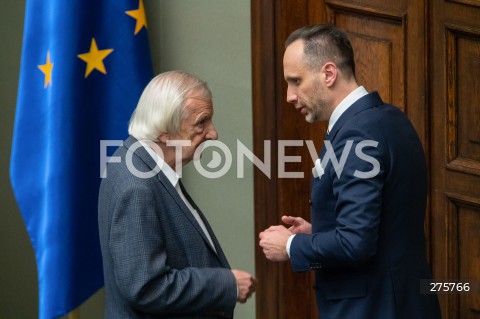  13.12.2022 WARSZAWA <br />
68. POSIEDZENIE SEJMU RP<br />
DEBATA NAD WNIOSKIEM O ODWOLANIE MINISTRA SPRAWIEDLIWOSCI ZBIGNIEWA ZIOBRO<br />
N/Z RYSZARD TERLECKI JANUSZ KOWALSKI<br />
 