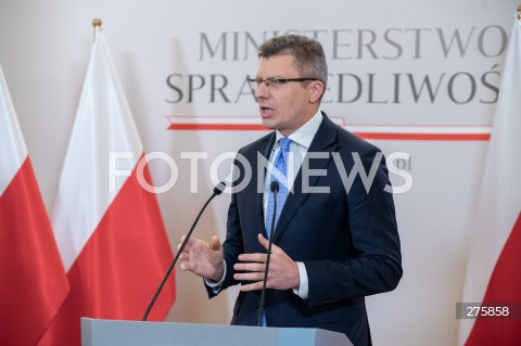  18.12.2022 WARSZAWA<br />
KONFERENCJA PRASOWA W MINISTERSTWIE SPRAWIEDLIWOSCI<br />
USTAWA ANTYLICHWIARSKA<br />
N/Z MARCIN WARCHOL<br />
FOT. MARCIN BANASZKIEWICZ/FOTONEWS  