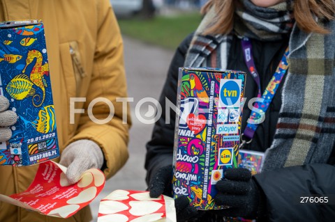  29.01.2023 WARSZAWA<br />
31 FINAL WIELKIEJ ORKIESTRY SWIATECZNEJ POMOCY (WOSP)<br />
N/Z PUSZKA FINALOWA ZBIORKA<br />
FOT. MARCIN BANASZKIEWICZ/FOTONEWS  