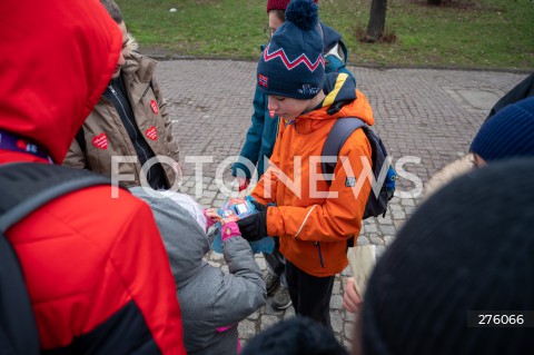  29.01.2023 WARSZAWA<br />
31 FINAL WIELKIEJ ORKIESTRY SWIATECZNEJ POMOCY (WOSP)<br />
N/Z WOLONTARIUSZ<br />
FOT. MARCIN BANASZKIEWICZ/FOTONEWS  