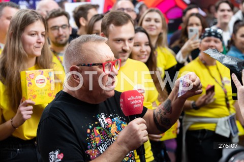  29.01.2023 WARSZAWA<br />
31 FINAL WIELKIEJ ORKIESTRY SWIATECZNEJ POMOCY (WOSP)<br />
N/Z JERZY JUREK OWSIAK<br />
FOT. MARCIN BANASZKIEWICZ/FOTONEWS  