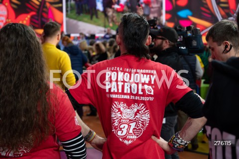  29.01.2023 WARSZAWA<br />
31 FINAL WIELKIEJ ORKIESTRY SWIATECZNEJ POMOCY (WOSP)<br />
N/Z POKOJOWY PATROL<br />
FOT. MARCIN BANASZKIEWICZ/FOTONEWS  