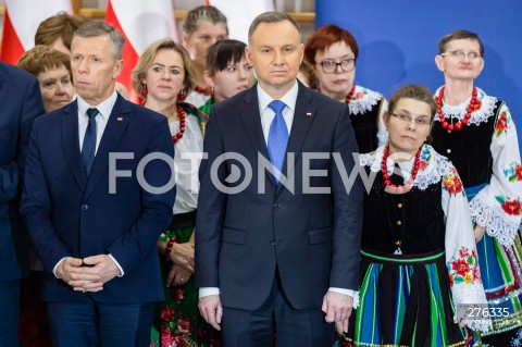  10.02.2023 BRZEZINY <br />
WIZYTA PREZYDENTA ANDRZEJA DUDY W BRZEZINACH<br />
N/Z PREZYDENT ANDRZEJ DUDA PIOTR CWIK<br />
 