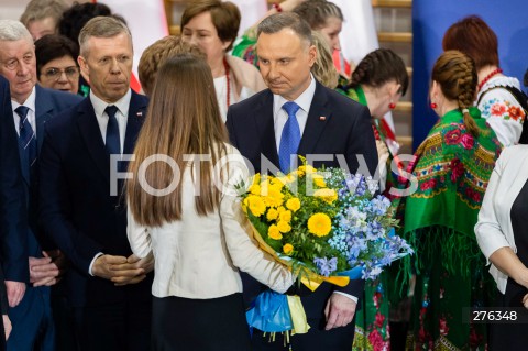  10.02.2023 BRZEZINY <br />
WIZYTA PREZYDENTA ANDRZEJA DUDY W BRZEZINACH<br />
N/Z PREZYDENT ANDRZEJ DUDA<br />
 