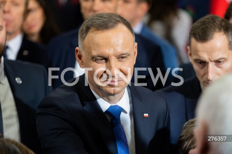  10.02.2023 BRZEZINY <br />
WIZYTA PREZYDENTA ANDRZEJA DUDY W BRZEZINACH<br />
N/Z PREZYDENT ANDRZEJ DUDA<br />
 