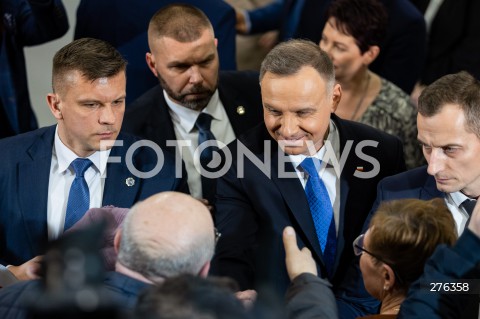  10.02.2023 BRZEZINY <br />
WIZYTA PREZYDENTA ANDRZEJA DUDY W BRZEZINACH<br />
N/Z PREZYDENT ANDRZEJ DUDA<br />
 