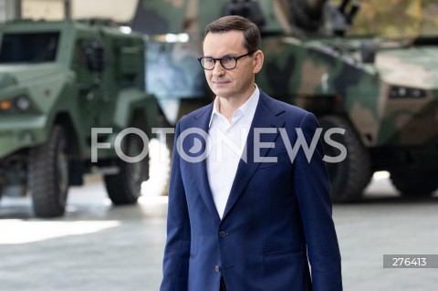  15.02.2023 STALOWA WOLA <br />
WIZYTA PREMIERA MATEUSZA MORAWIECKIEGO W HUCIE STALOWA WOLA <br />
N/Z PREMIER MATEUSZ MORAWIECKI <br />
 