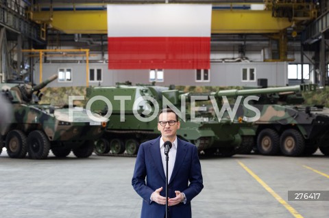  15.02.2023 STALOWA WOLA <br />
WIZYTA PREMIERA MATEUSZA MORAWIECKIEGO W HUCIE STALOWA WOLA <br />
N/Z PREMIER MATEUSZ MORAWIECKI <br />
 