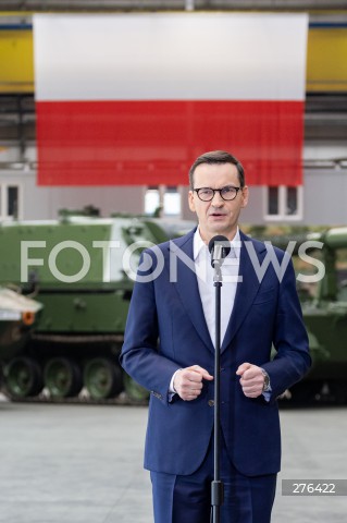  15.02.2023 STALOWA WOLA <br />
WIZYTA PREMIERA MATEUSZA MORAWIECKIEGO W HUCIE STALOWA WOLA <br />
N/Z PREMIER MATEUSZ MORAWIECKI <br />
 