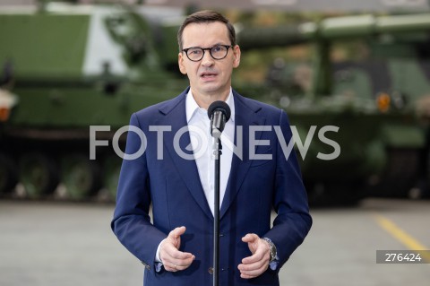  15.02.2023 STALOWA WOLA <br />
WIZYTA PREMIERA MATEUSZA MORAWIECKIEGO W HUCIE STALOWA WOLA <br />
N/Z PREMIER MATEUSZ MORAWIECKI <br />
 