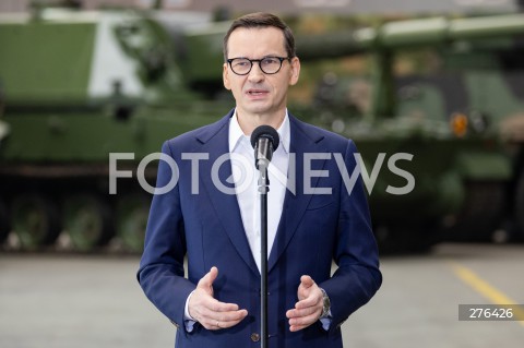  15.02.2023 STALOWA WOLA <br />
WIZYTA PREMIERA MATEUSZA MORAWIECKIEGO W HUCIE STALOWA WOLA <br />
N/Z PREMIER MATEUSZ MORAWIECKI <br />
 