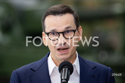  15.02.2023 STALOWA WOLA <br />
WIZYTA PREMIERA MATEUSZA MORAWIECKIEGO W HUCIE STALOWA WOLA <br />
N/Z PREMIER MATEUSZ MORAWIECKI <br />
 