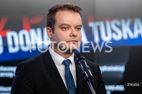  17.02.2023 WARSZAWA<br />
KONFERENCJA PRASOWA PRAWA I SPRAWIEDLIWOSCI<br />
12 PYTAN DO DONALDA TUSKA<br />
N/Z RAFAL BOCHENEK<br />
FOT. MARCIN BANASZKIEWICZ/FOTONEWS  