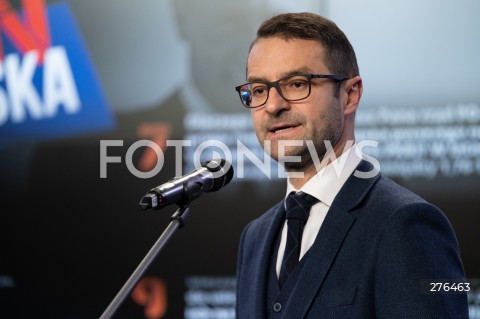  17.02.2023 WARSZAWA<br />
KONFERENCJA PRASOWA PRAWA I SPRAWIEDLIWOSCI<br />
12 PYTAN DO DONALDA TUSKA<br />
N/Z TOMASZ POREBA<br />
FOT. MARCIN BANASZKIEWICZ/FOTONEWS  