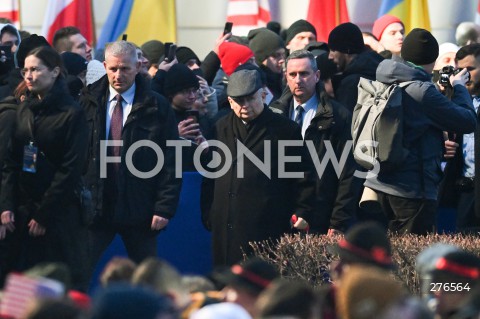  21.02.2023 WARSZAWA ( Warsaw - Poland ) <br />
<br />
WIZYTA PREZYDENTA USA JOE BIDENA W WARSZAWIE<br />
PRZEMOWIENIE W OGRODACH ZAMKU KROLEWSKIEGO W WARSZAWIE<br />
<br />
U.S. President Joe Biden's visit to Warsaw, Poland<br />
President Biden to Speak at the Gardens of the Royal Castle in Warsaw, Poland<br />
<br />
N/Z JAROSLAW KACZYNSKI <br />
<br />
 