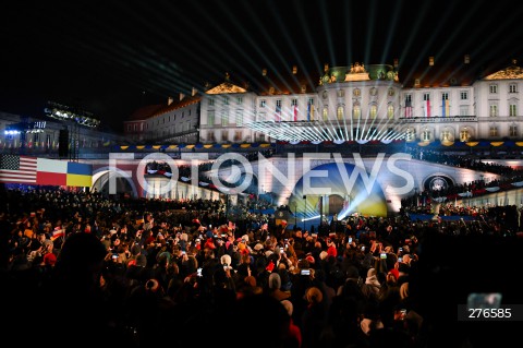  21.02.2023 WARSZAWA ( Warsaw - Poland ) <br />
<br />
WIZYTA PREZYDENTA USA JOE BIDENA W WARSZAWIE<br />
PRZEMOWIENIE W OGRODACH ZAMKU KROLEWSKIEGO W WARSZAWIE<br />
<br />
U.S. President Joe Biden's visit to Warsaw, Poland<br />
President Biden to Speak at the Gardens of the Royal Castle in Warsaw, Poland<br />
<br />
N/Z JOE BIDEN PRZEMOWIENIE ZAMEK KROLEWSKI <br />
<br />
 