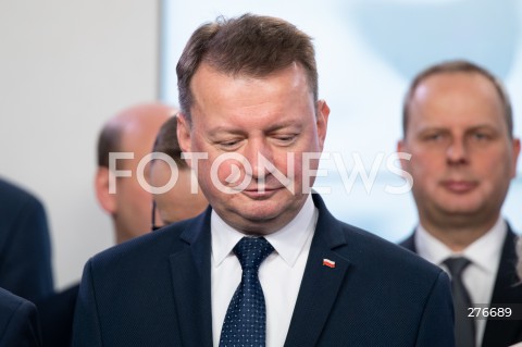  10.03.2023 WARSZAWA<br />
KONFERENCJA PRASOWA PREZESA PIS WRAZ Z POSLAMI ZAPOWIADAJACA SPOTKANIA Z WYBORCAMI W CALEJ POLSCE<br />
N/Z MARIUSZ BLASZCZAK<br />
FOT. MARCIN BANASZKIEWICZ/FOTONEWS  