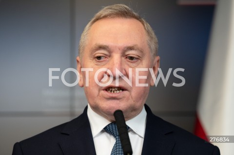  29.03.2023 WARSZAWA<br />
KONFERENCJA PRASOWA MINISTRA ROLNICTWA I ROZWOJU WSI<br />
N/Z HENRYK KOWALCZYK<br />
FOT. MARCIN BANASZKIEWICZ/FOTONEWS  