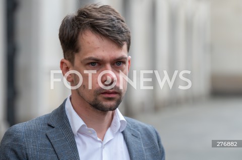  01.04.2023 WARSZAWA<br />
KONFERENCJA PRASOWA LIDERA AGROUNII MICHALA KOLODZIEJCZAKA<br />
N/Z MICHAL KOLODZIEJCZAK<br />
FOT. MARCIN BANASZKIEWICZ/FOTONEWS  