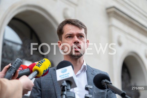  01.04.2023 WARSZAWA<br />
KONFERENCJA PRASOWA LIDERA AGROUNII MICHALA KOLODZIEJCZAKA<br />
N/Z MICHAL KOLODZIEJCZAK<br />
FOT. MARCIN BANASZKIEWICZ/FOTONEWS  