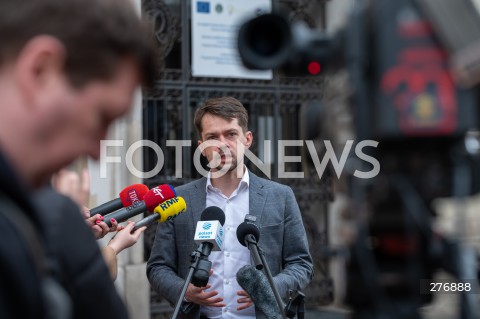  01.04.2023 WARSZAWA<br />
KONFERENCJA PRASOWA LIDERA AGROUNII MICHALA KOLODZIEJCZAKA<br />
N/Z MICHAL KOLODZIEJCZAK<br />
FOT. MARCIN BANASZKIEWICZ/FOTONEWS  