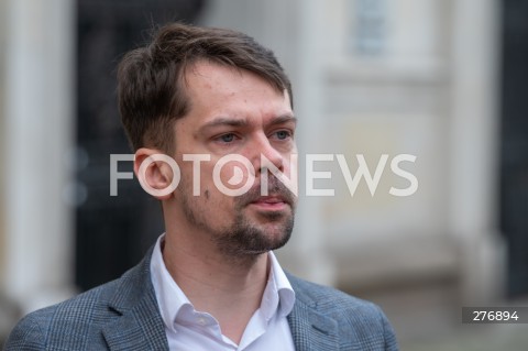  01.04.2023 WARSZAWA<br />
KONFERENCJA PRASOWA LIDERA AGROUNII MICHALA KOLODZIEJCZAKA<br />
N/Z MICHAL KOLODZIEJCZAK<br />
FOT. MARCIN BANASZKIEWICZ/FOTONEWS  