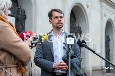  01.04.2023 WARSZAWA<br />
KONFERENCJA PRASOWA LIDERA AGROUNII MICHALA KOLODZIEJCZAKA<br />
N/Z MICHAL KOLODZIEJCZAK<br />
FOT. MARCIN BANASZKIEWICZ/FOTONEWS  