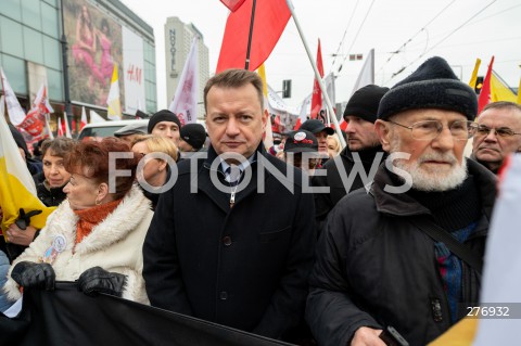  02.04.2023 WARSZAWA<br />
NARODOWY MARSZ PAPIESKI<br />
N/Z MARIUSZ BLASZCZAK<br />
FOT. MARCIN BANASZKIEWICZ/FOTONEWS  