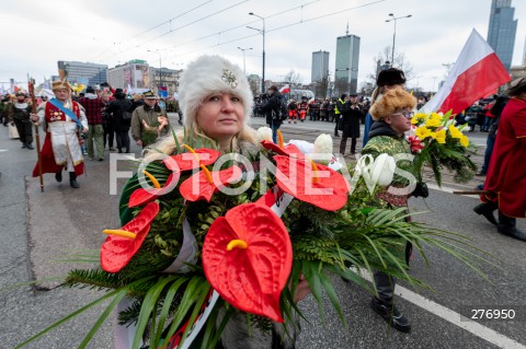  02.04.2023 WARSZAWA<br />
NARODOWY MARSZ PAPIESKI<br />
N/Z UCZESTNICY MARSZU<br />
FOT. MARCIN BANASZKIEWICZ/FOTONEWS  