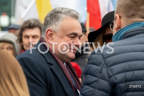  02.04.2023 WARSZAWA<br />
NARODOWY MARSZ PAPIESKI<br />
N/Z TOMASZ SAKIEWICZ<br />
FOT. MARCIN BANASZKIEWICZ/FOTONEWS  