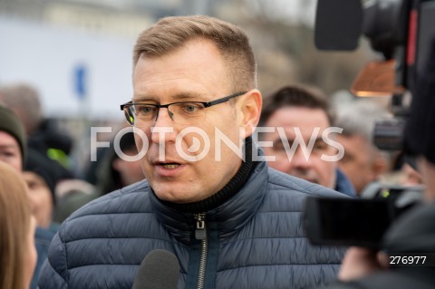  02.04.2023 WARSZAWA<br />
NARODOWY MARSZ PAPIESKI<br />
N/Z PAWEL LISIECKI<br />
FOT. MARCIN BANASZKIEWICZ/FOTONEWS  