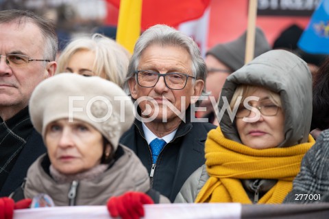  02.04.2023 WARSZAWA<br />
NARODOWY MARSZ PAPIESKI<br />
N/Z STANISLAW PIOTROWICZ<br />
FOT. MARCIN BANASZKIEWICZ/FOTONEWS  