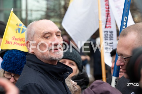  02.04.2023 WARSZAWA<br />
NARODOWY MARSZ PAPIESKI<br />
N/Z ANTONI MACIEREWICZ<br />
FOT. MARCIN BANASZKIEWICZ/FOTONEWS  