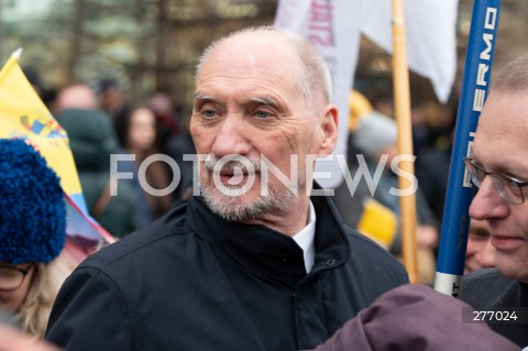  02.04.2023 WARSZAWA<br />
NARODOWY MARSZ PAPIESKI<br />
N/Z ANTONI MACIEREWICZ<br />
FOT. MARCIN BANASZKIEWICZ/FOTONEWS  