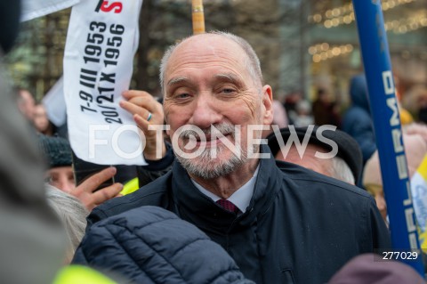  02.04.2023 WARSZAWA<br />
NARODOWY MARSZ PAPIESKI<br />
N/Z ANTONI MACIEREWICZ<br />
FOT. MARCIN BANASZKIEWICZ/FOTONEWS  