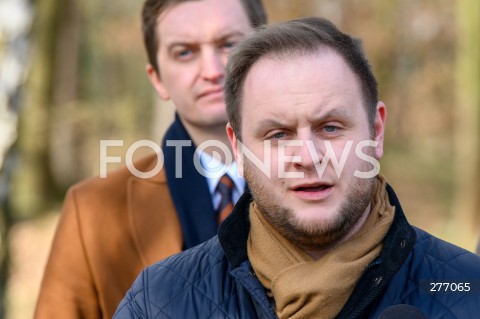  04.04.2023 WARSZAWA<br />
KONFERENCJA PRASOWA Z UDZIALEM SEBASTIANA KALETY W OBRONIE POLSKICH LASOW<br />
N/Z DAMIAN GZOWSKI RZECZNIK LASOW PANSTWOWYCH<br />
 