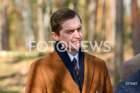  04.04.2023 WARSZAWA<br />
KONFERENCJA PRASOWA Z UDZIALEM SEBASTIANA KALETY W OBRONIE POLSKICH LASOW<br />
N/Z SEBASTIAN KALETA<br />
 