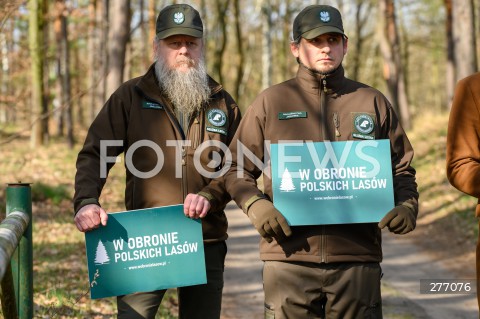  04.04.2023 WARSZAWA<br />
KONFERENCJA PRASOWA Z UDZIALEM SEBASTIANA KALETY W OBRONIE POLSKICH LASOW<br />
N/Z LESNICY TABLICE<br />
 
