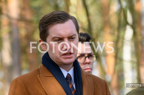  04.04.2023 WARSZAWA<br />
KONFERENCJA PRASOWA Z UDZIALEM SEBASTIANA KALETY W OBRONIE POLSKICH LASOW<br />
N/Z SEBASTIAN KALETA<br />
 