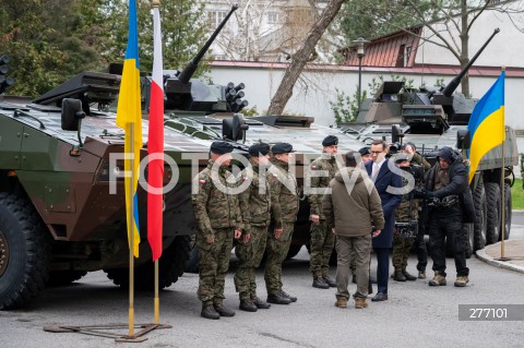  05.04.2023 WARSZAWA<br />
WIZYTA PREZYDENTA UKRAINY WOLODYMYRA ZELENSKIEGO W WARSZAWIE<br />
<br />
UKRAINIAN PRESIDENT WOLODYMYR ZELENSKY VISITS POLAND<br />
<br />
N/Z WOLODYMYR ZELENSKI MATEUSZ MORAWIECKI<br />
FOT. MARCIN BANASZKIEWICZ/FOTONEWS  