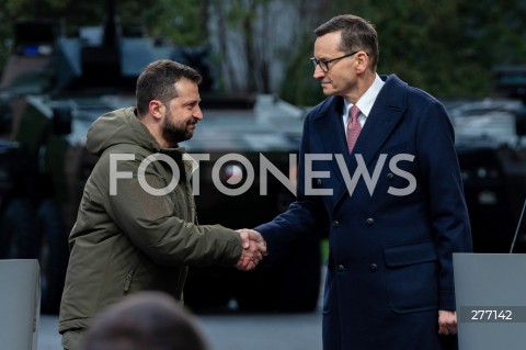 Wizyta Prezydenta Ukrainy Wołodymyra Zełenskiego w Warszawie