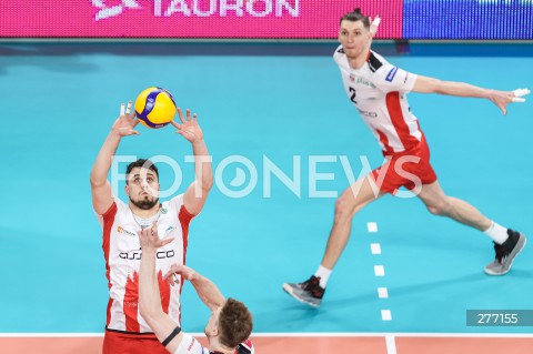  07.04.2023 RZESZOW <br />
SIATKOWKA MEZCZYZN <br />
PLUSLIGA SEZON 2022/2023 <br />
PLUS LIGA POLISH MEN VOLLEYBALL LEAGUE <br />
CWIERCFINAL - 1/4 FINALU - 1. MECZ <br />
MECZ ASSECO RESOVIA - PSG STAL NYSA <br />
N/Z FABIAN DRZYZGA MACIEJ MUZAJ <br />
 