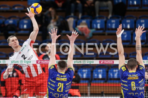  07.04.2023 RZESZOW <br />
SIATKOWKA MEZCZYZN <br />
PLUSLIGA SEZON 2022/2023 <br />
PLUS LIGA POLISH MEN VOLLEYBALL LEAGUE <br />
CWIERCFINAL - 1/4 FINALU - 1. MECZ <br />
MECZ ASSECO RESOVIA - PSG STAL NYSA <br />
N/Z MACIEJ MUZAJ <br />
 