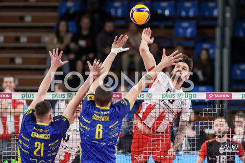  07.04.2023 RZESZOW <br />
SIATKOWKA MEZCZYZN <br />
PLUSLIGA SEZON 2022/2023 <br />
PLUS LIGA POLISH MEN VOLLEYBALL LEAGUE <br />
CWIERCFINAL - 1/4 FINALU - 1. MECZ <br />
MECZ ASSECO RESOVIA - PSG STAL NYSA <br />
N/Z TOREY DEFALCO <br />
 