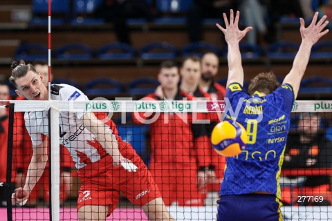  07.04.2023 RZESZOW <br />
SIATKOWKA MEZCZYZN <br />
PLUSLIGA SEZON 2022/2023 <br />
PLUS LIGA POLISH MEN VOLLEYBALL LEAGUE <br />
CWIERCFINAL - 1/4 FINALU - 1. MECZ <br />
MECZ ASSECO RESOVIA - PSG STAL NYSA <br />
N/Z MACIEJ MUZAJ <br />
 